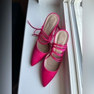 Nasty Gal Second-hand heels Fucsia color size 9
